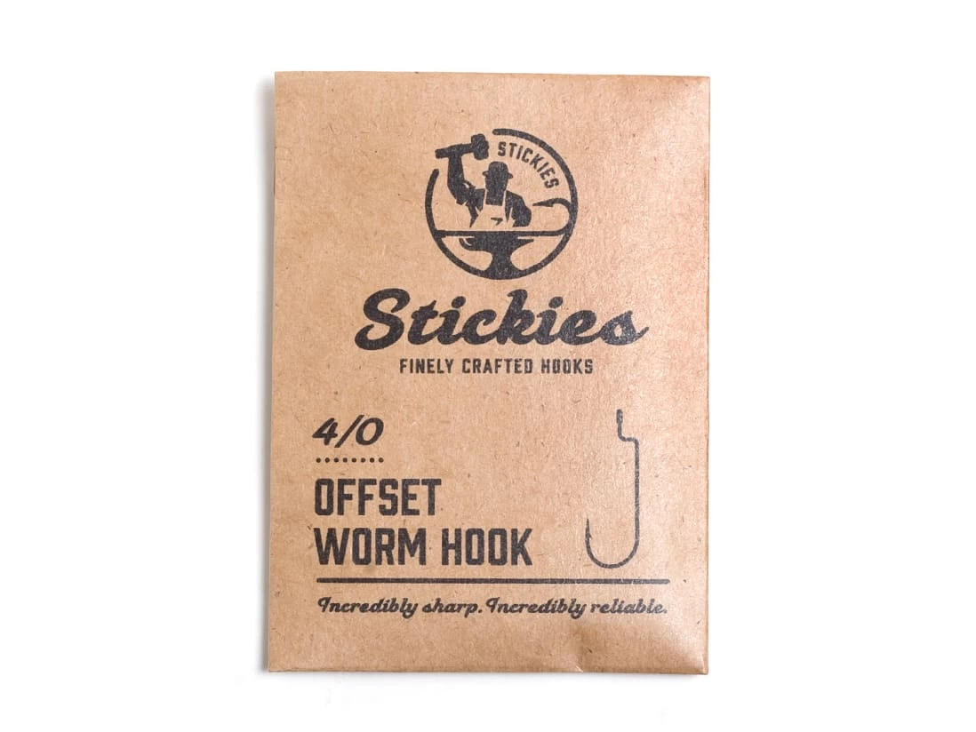 Stickies Offset Worm Hook 3 Stickies Offset Worm Hook - Image 3
