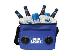 Bud Light Bluetooth Speaker Cooler Bag -Angling Best Sale bl scb 14