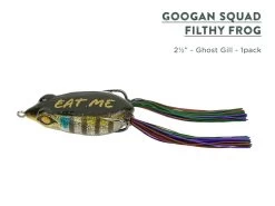 Googan Squad Filthy Frog Savings Bundle -Angling Best Sale googansquad filthyfrog savingsbundle ghostgill