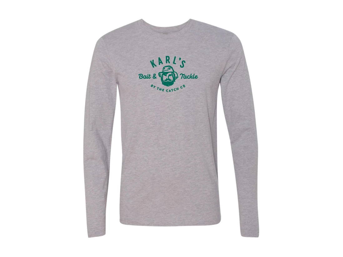 Karl's Bait & Tackle Longsleeve Logo T-Shirt 1 Karl's Bait & Tackle Longsleeve Logo T-Shirt