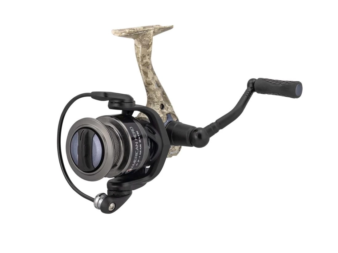 Lews American Hero Camo Spinning Reel 2 Lews American Hero Camo Spinning Reel - Image 2