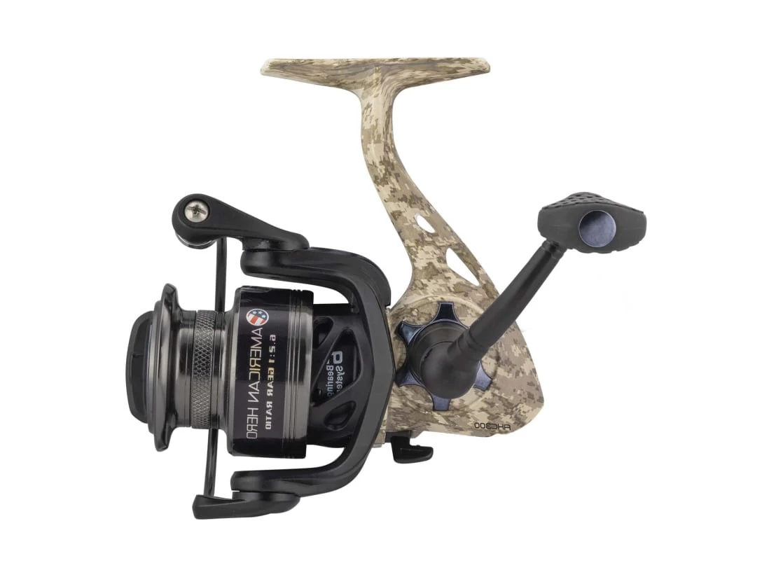 Lews American Hero Camo Spinning Reel 1 Lews American Hero Camo Spinning Reel