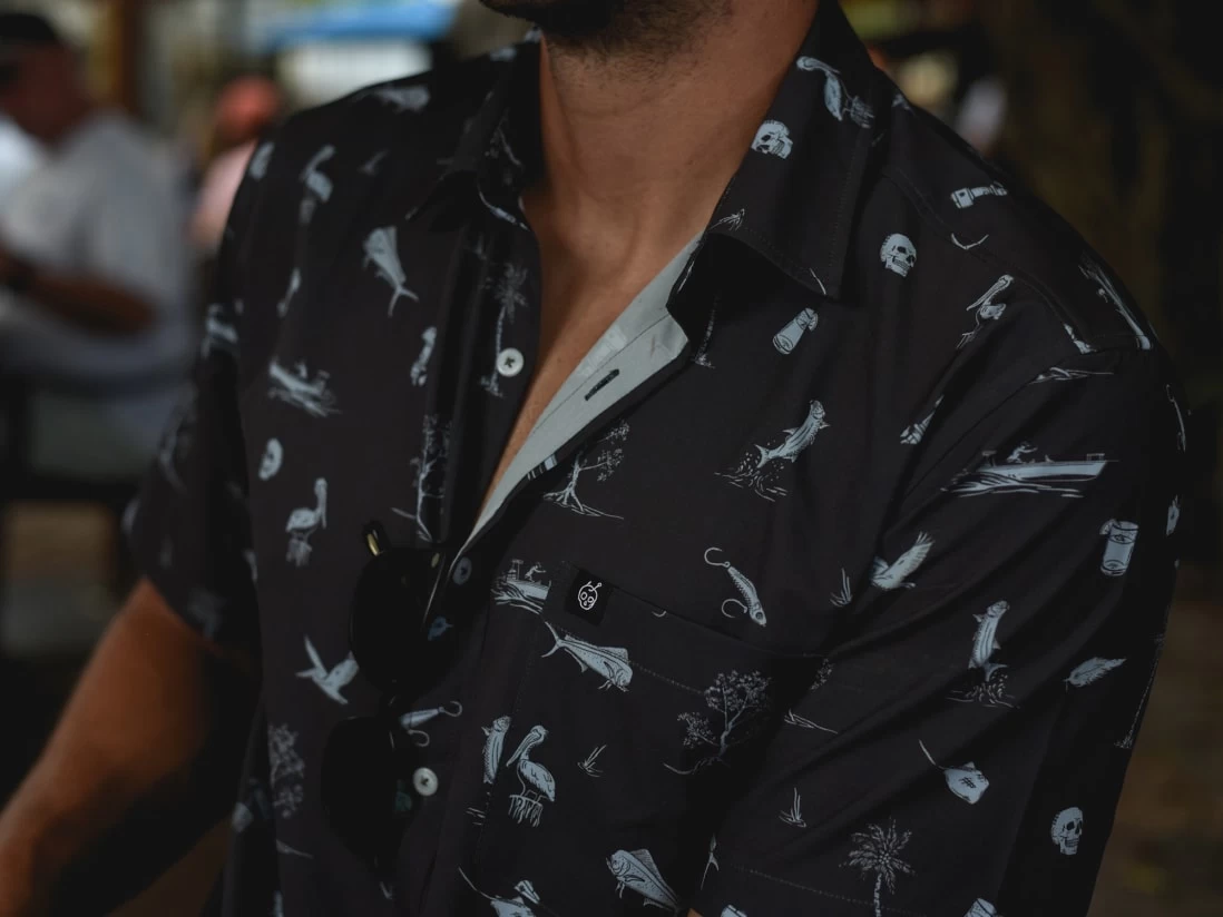 Badfish Islamorada Short Sleeve Button Up 4 Badfish Islamorada Short Sleeve Button Up - Image 4