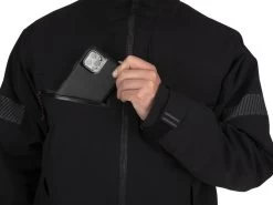 Simms CX Jacket -Angling Best Sale simms blackout cxjacket frontpocket 50 99 sim 10012b