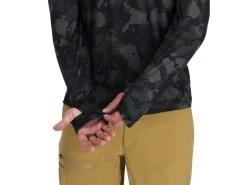 Simms SolarFlex® Hoody -Angling Best Sale simms regimentcamocarbon solarflexhoody thumbhole 51 10 sim 10023rcs